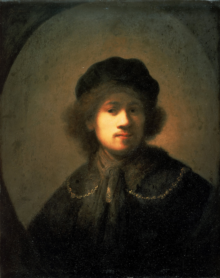  伦勃朗·梵·莱茵 Rembrandt van Rijn——自画像11
